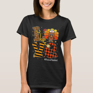 Medische Istant Life Herfst Verpleegkundige Turkij T-shirt