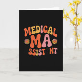 Medische Istant Ma Cma Verpleegkundige Dokter Ista Kaart (Gele Bloem)