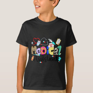 Medische Istant Stethoscoop Luipaard Medische Ista T-shirt
