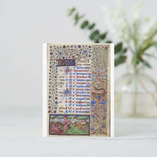 Medische kalender: April Briefkaart (Staand voorkant)