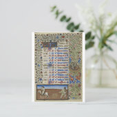 Medische kalender: Oktober Briefkaart (Staand voorkant)