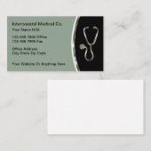 Medische Kantoor Doctor Visitekaartjes Modern (Voorkant / Achterkant)