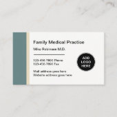 Medische Kantoor Familiearts Visitekaartje (Voorkant)