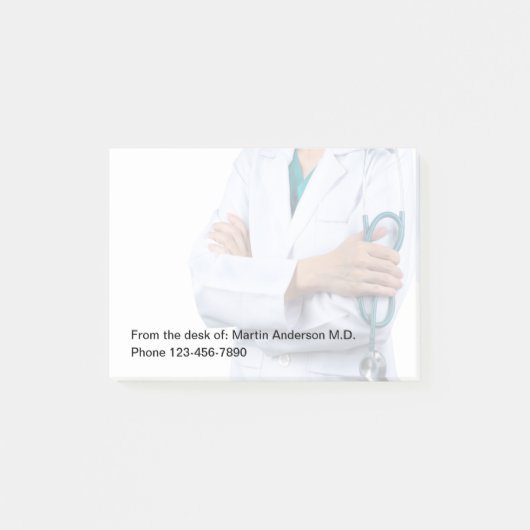Medische Kantoor van het bureau van Post-it® Notes (Voorkant)
