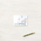 Medische Kantoor van het bureau van Post-it® Notes (Op bureau)