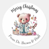 Medische Kerst stickers (Voorkant)
