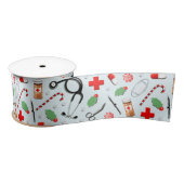 Medische Kerstvakantie cadeau Satijnen Lint (Spoel)