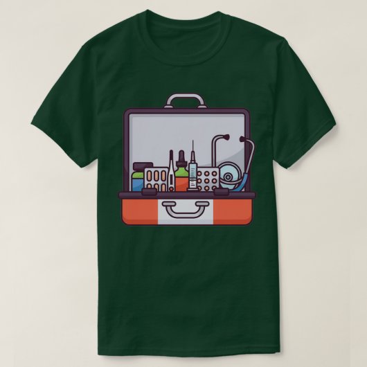 Medische kit 1 t-shirt (Design voorkant)