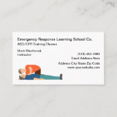 Medische klassen voor respons in noodgevallen visitekaartje (Voorkant)