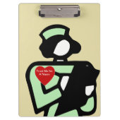 Medische Klemborden met verpleegthema (Voorkant)