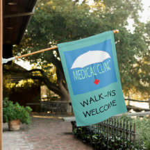 Medische kliniek vlag, dokterspraktijk vlag, Bedri