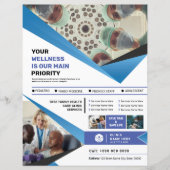 Medische kliniekdienst Flyer Sjabloon (Voorkant)