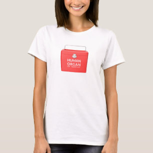 Medische koeler voor het vervoer van menselijke do t-shirt