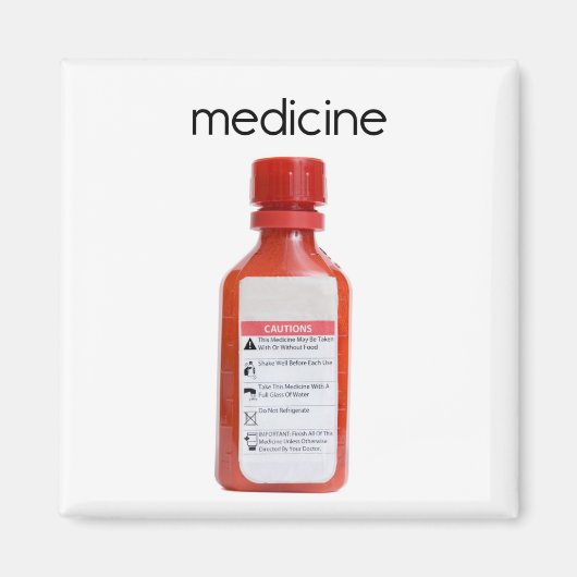 Medische koelkast Magnet (Voorkant)