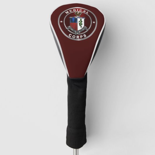 Medische korps golfheadcover (Voorkant)
