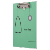Medische kruiden Doctor Nurse Light Green Cliboard Klembord (Links)