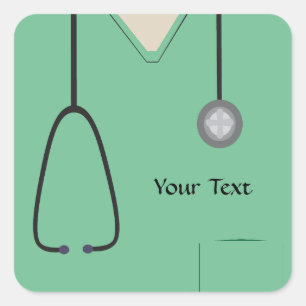 Medische kruiden lichte groene Sticker