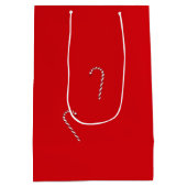 Medische kruiden Rood kerstSnoep Gemiddeld cadeau Medium Cadeauzakje (Achterkant)