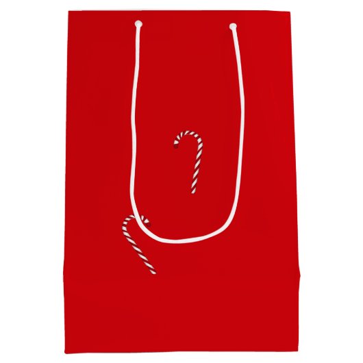 Medische kruiden Rood kerstSnoep Gemiddeld cadeau Medium Cadeauzakje (Achterkant)