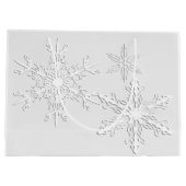 Medische kruiden White Snowflake Lg Gift Bag Groot Cadeauzakje (Achterkant)