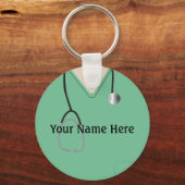 Medische kruiden Zuurarts Lichtgroene Sleutelhange Sleutelhanger (Voorkant)