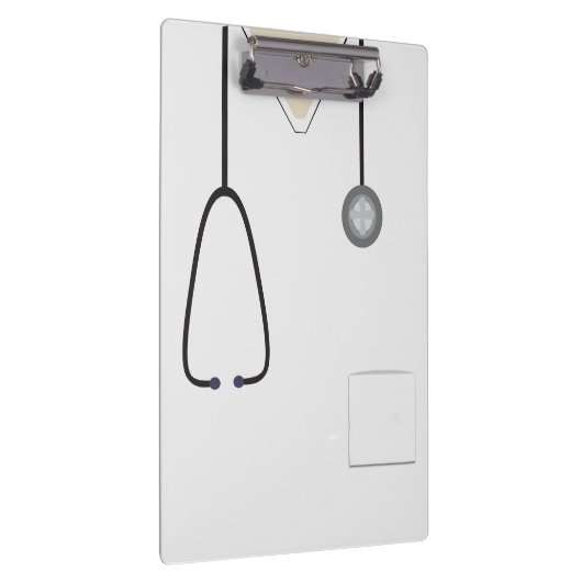 Medische kruiden Zuurarts Steth White klembord (Rechts)