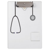 Medische kruiden Zuurarts Steth White klembord (Voorkant)