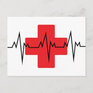Medische kruising briefkaart