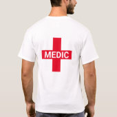 Medische kruising t-shirt (Achterkant)
