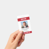 Medische kruisziekenhuisfoto Foto-ID Badge (Handheld)
