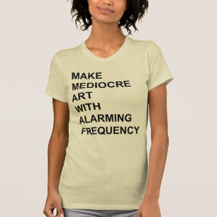 Medische kunst maken met alarmerende frequentie t-shirt