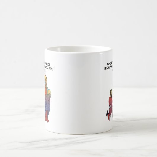 Medische kunstmemen - gezichtsmasker koffiemok (Center)