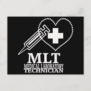 MEDISCHE LAB TECH LOGO BRIEFKAART