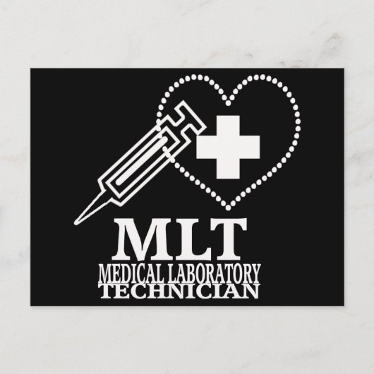 MEDISCHE LAB TECH LOGO BRIEFKAART (Voorkant)