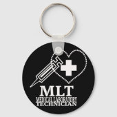MEDISCHE LAB TECH LOGO SLEUTELHANGER (Voorkant)