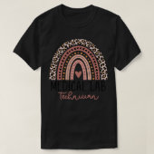 Medische laboratoriumtechnicus MLT Regenboogkundig T-shirt (Design voorkant)