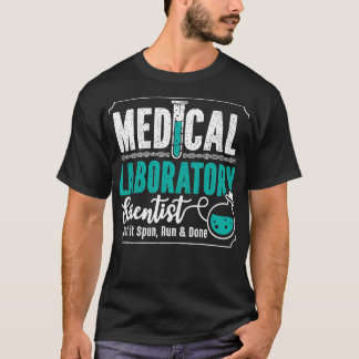 Medische laboratoriumtechnicus t-shirt