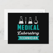 Medische Laboratoriumtechnicus Wetenschap Laborato Briefkaart (Voorkant / Achterkant)
