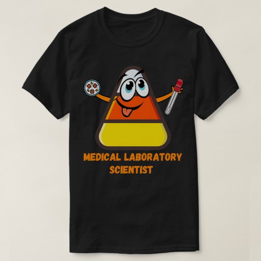 MEDISCHE LABORATORIUMWETENSCHAPPELIJKE HALLOWEEN C T-SHIRT (Design voorkant)