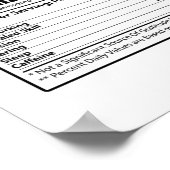 Medische labwetenschappers | Cadeau voor laborator Poster (Hoek)