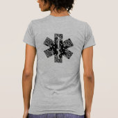 MEDISCHE LEVENSSTAR VAN HET VLUCHTUITUATIE T-SHIRT (Achterkant)