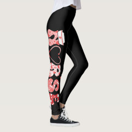 Medische Liefde Harten Verpleegster Leuke Valentij Leggings