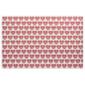 Medische liefde Hartpatroon Stof (Fat Quarter)