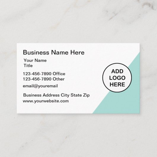 Medische Logo Afspraak Visitekaartjes (Voorkant)