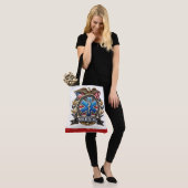 Medische Logo Grote Monogram ZIE ACHTERKANT! Boods Tote Bag (Op model)