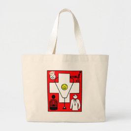 MEDISCHE LOGO GROTE TOTE BAG