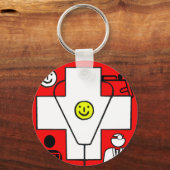 MEDISCHE LOGO SLEUTELHANGER (Voorkant)