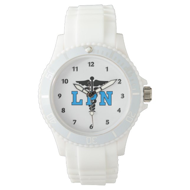 Medische LPN-symbool Horloge (Voorkant)