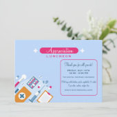 Medische lunch kaart (Staand voorkant)