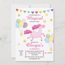 Medische Meisjes eerst Roze Eenhoorn Verjaardag